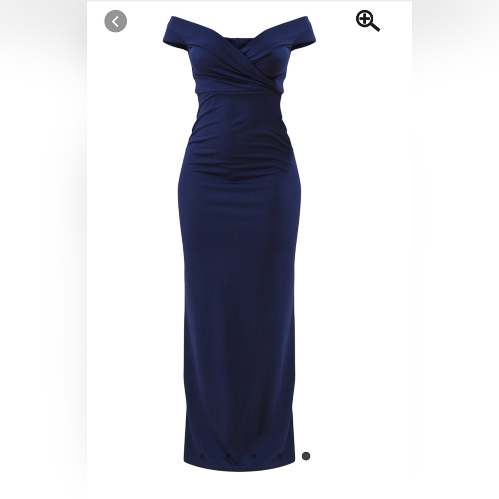 Navy Blue Formal Dress